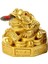 Çin Feng Shui Para Kurbağaları Heykeli, Reçine, Şanslı Para Aureate (Yurt Dışından) 2