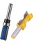 1/4inch Shank Yönlendirici Biti Ikiz 2 Yivli Imparatorluk Jig Şablon Kesici ile 1/2 Inç Saplı Taç Kalıplama Yönlendirici Bit (Yurt Dışından) 2