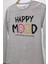 Mojo Kız Çocuk Happy Mood Baskılı Uzun Kol T-shırt 723135 Gri 5