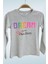 Mojo Kız Çocuk Dream Baskılı Uzun Kol T-shirt 723408 Gri 5