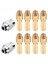 Dremel Için 10 Adet Pirinç Koltuk Yedek 4485 Hızlı Değişiklik Döner Sondaj Somun Alet Seti 0 8/1 2/1 5/1 8/2 0/2 4/3 0/3 2mm (Yurt Dışından) 3