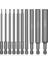 10 Adet 50 mm Hex Anahtar Matkap Bit Metric H1 5-H12 Elektrikli Altıgen Tornavida Anahtarı Soketi (Yurt Dışından) 1
