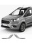 Ford Tourneo Courier Uyumlu 2018 Ve Üzeri Krom Sis Çerçevesi 2 Parça Paslanmaz Çelik 2