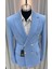 Erkek Kruvaze Slim Fit Blazer Ceket 2