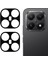 4 Adet Xiaomi 15T Kamera Lens Koruyucu 2.5d Ark Kenar Ipek Baskı Temperli Cam Arka Lens Filmi (Yurt Dışından) 1