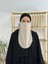 Iç Pece Baglamalı ,hijab ,nikap Bej Renk 2