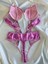 Beyaz Gelincik Underwear Kadın Dantelli Deri Pembe Transparan Çıtçıtlı Sütyenli Body Bodysuit Fantezi Iç Çamaşır 4