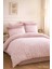 Çift Kişilik Pamuklu Nevresim Takımı Romantic Pink Çiçekli 1