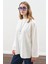 Çıtçıt Ayarlamalı Tshırt Ekru 4