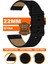 xiaomi redmi watch 5 active / lite saat uyumlu 22mm crazy hakiki deri saat kordonu kayışı l10hwc-sıyah-black 1