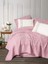 Cotton Box Aura Çift Kişilik Pike Takımı Pebble Pembe 1