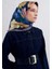 2025 Desenli Saf Ipek Twill Eşarp 9403-54 3