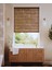 Wooden Blinds Doğal Ahşap Jaluzi Perde 50 mm,Alüminyum Kasalı - Ceviz Kurdelasız 2