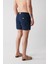 Erkek Lacivert Düz Deniz Şortu A31Y3800 16