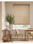 Wooden Blinds Doğal Ahşap Jaluzi Perde 50 mm,Alüminyum Kasalı - Cappuccino Meşe Kurdelasız 5