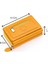 Saxa Kağıt Para ve Bol Kart Bölmeli Hakiki Deri Kadın Kartlık Cüzdan - Hardal 1