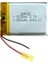 523040 3.7V 600 MAh Li-Polymer Pil Devreli/1.5A 1