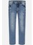 Erkek Çocuk Denim Pantolon 6526 Kot Mavi 7