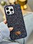 Iphone 16 Promax Uyumlu Elmas Tasarımlı Taşlı Işıltılı Parlak Pırlanta Silikon Kılıf 4