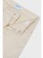 Kız Çocuk 3-9 Yaş Pamuk Saten Skinny Fit Pantolon 3533 Bej 3