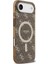 iPhone 17 Air Uyumlu Kılıf Guess Lisanslı M-Safeli Iml Baskılı Klasik Logolu 4g Desenli Kahverengi 4