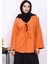 Oranj Ön Bağlamalı Yumoş Kimono 1