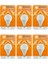 (6 adet) Osaka 7W (50W) Sarı IŞIK E14 DUYLU (Ince Duy) LED Mini Ampul 1