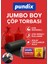 J400 Jumbo Boy Çöp Torbası 80X110 cm – 5 Koli (Toplam 40 Kg) | 100 Rulo (Her Biri 400 Gr) | Çift Kat 45 Mikron | Sızdırmaz, Dayanıklı Çöp Poşeti| Ev, Ofis, Restoran ve Endüstriyel Kullanım Için 3