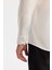 Erkek Beyaz Klasik Yaka %100 Pamuk Saten Kolay Ütülenen Slim Fit Gömlek B002006 9