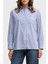 Çizgili Pamuklu Relaxed Fit Uzun Kollu Gömlek LV044D170GZNX Bayan Gömlek LV044D170G Znx 1