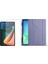 Apple iPad Air 11 2025 M3 Kılıf Zore Tri Folding Kalem Bölmeli Standlı Kılıf-Mor + Cam 1