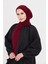 Bordo Pratik Hazır Geçmeli Tesettür Bone Sandy Boyunluklu Çıtçıtlı 2505_16 1