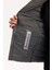 Erkek Antrasit Kaz Tüyü Su İtici Rüzgar Geçirmez Kumaş Dik Yaka Şişme Comfort Fit Mont B006015 13