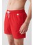 Erkek Kırmızı Düz Deniz Şortu A31Y3800 16
