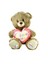 PJH2324 Peluş 30CM Love You Kalpli Ayı -Vrd 3