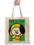 BT21 Chimmy Bts Beyaz Bez Çanta Uzun Saplı Alışveriş Çantası Plaj Çantası 1