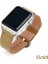 Ally Apple Watch 7-8 41MM 6-5-4 40MM Deri Ince Sim Işlemeli Kordon Kayış 3-2-1 38MM-(1903) 2