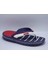 Merdane M120 Masajlı Parmak Arası Terlik Lacivert - Kırmızı 45 Numara 1