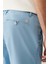 Erkek Mavi Beli Lastikli Pamuklu Aspendos Relaxed Fit Şort A41Y3733 16