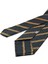 Siyah Çizgi Desen Mendilli Klasik Kravat KK12667 3