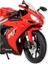 1:12 Ölçekli Model Motosiklet - Ducati - HX794-1- Kırmızı (Lisinya) 3