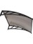 Kapı Pencere Üstü Pratik Sundurma 150 x 100 cm Siyah 3
