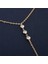 Moda Havalı Y-Şekilli Damla Püskül Kristal Kolye Arka Zincir (Yurt Dışından) 4
