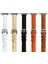 Apple Watch 11-10(46MM) 9-8-7(45MM) 6 5 4 SE(44MM)UYUMLU Slim Ince Pu Deri Kordon Kayış 3