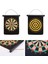 Çift Taraflı Manyetik Bez Dart – 46X40 cm (15 Inç) Orta Boy Dart Seti 4