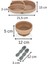 3'lü Silikon Bebek Beslenme Seti / Bölmeli Mama Tabağı / Mama Kasesi / Mama Kaşığı - Moka 5