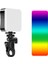 Rgb Mini Klipsli LED Işık | Ayarlanabilir Açı – Taşınabilir, Şarjlı, Cep Tipi Video ve Yayın Aydınlatma Lambası 1