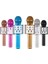 Wireless Mikrofon Karaoke - Hoparlör USB Şarjlı USB - Tf - Aux Renkli Krom Kaplama PİL:800MAH - Dc 5V Bls-25 (5324) 2