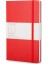 Çizgisiz Kırmızı Defter L Boy Sert Kapak 1