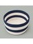 Living Nautical Fun Büyük Dekoratif Sepet - Siyah / Beyaz - 22X12 cm 3